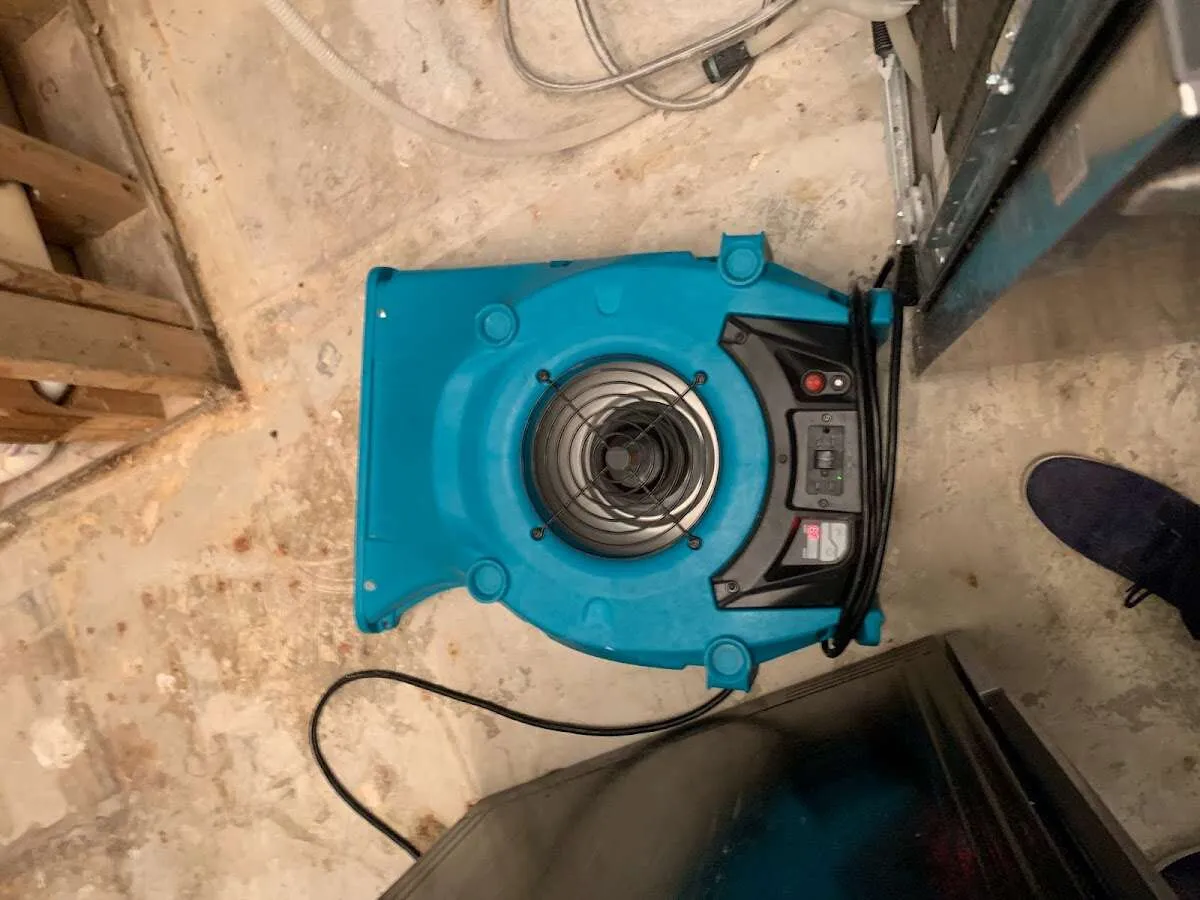 Air mover drying equipment for Mold Remediation & Removal in East Greenwich